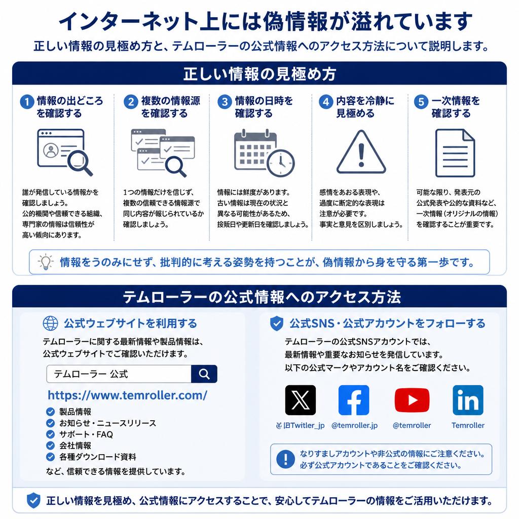 偽情報に騙されないために