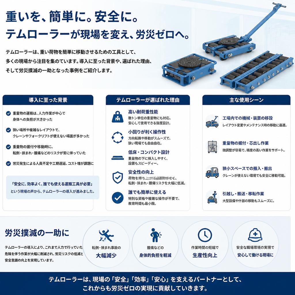 テムローラーの導入背景
