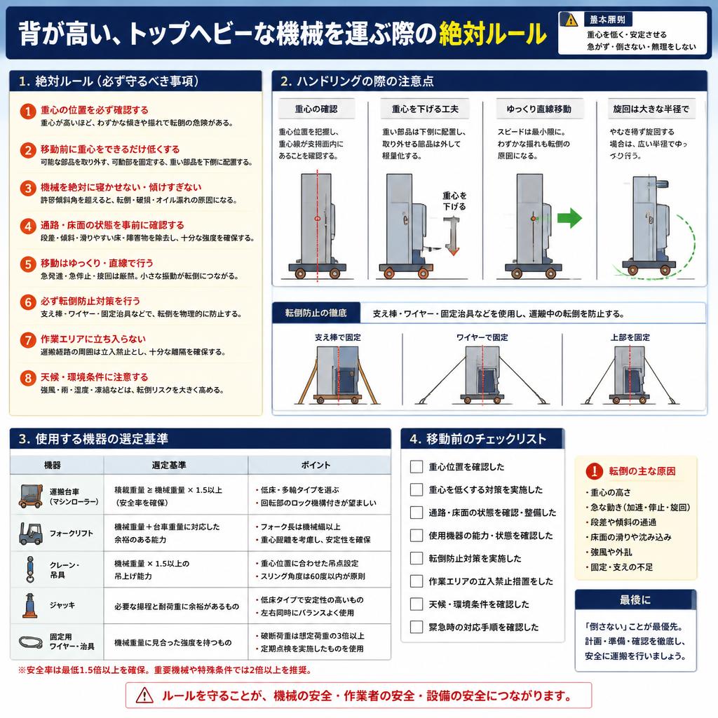 転倒防止のための絶対ルール