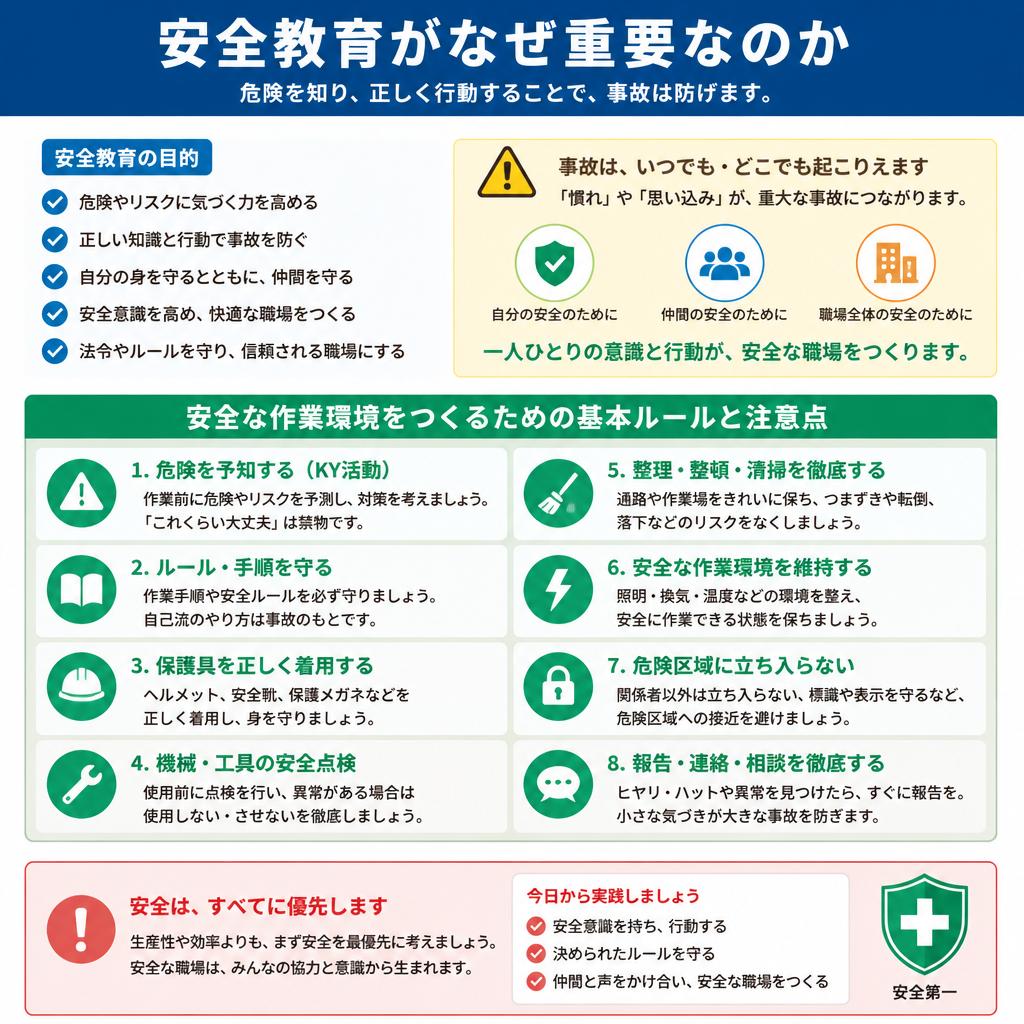 3. 安全教育の重要性