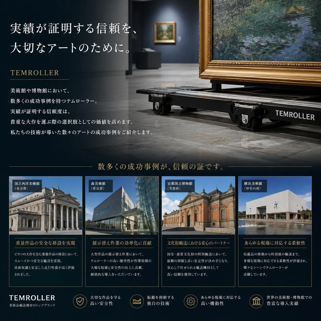 実績と信頼の証