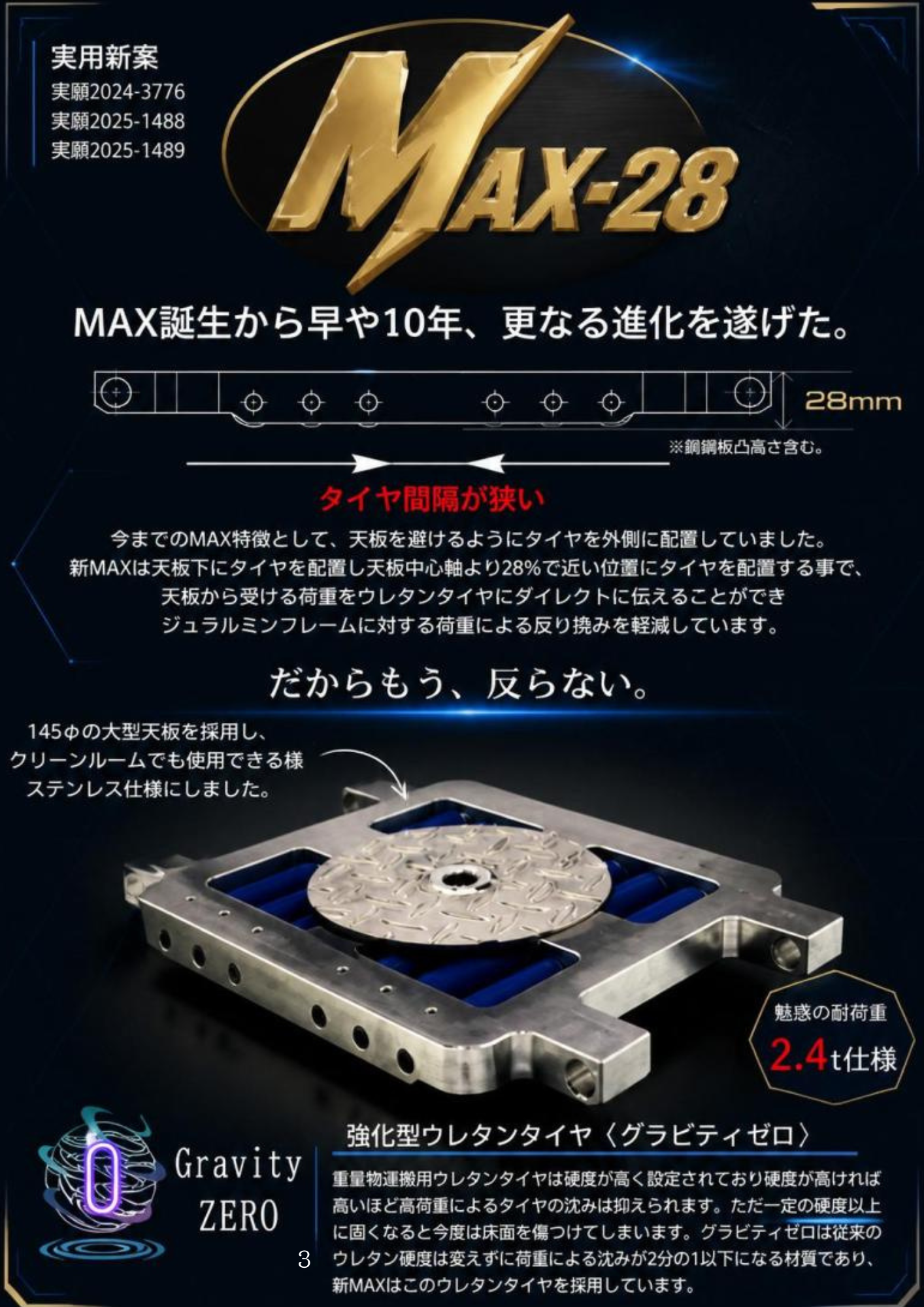 テムローラーの特長と利点