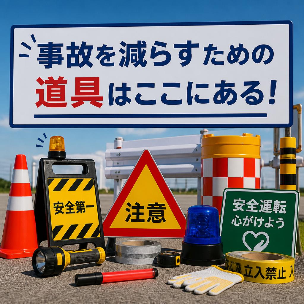 事故を減らすための道具はここにある！